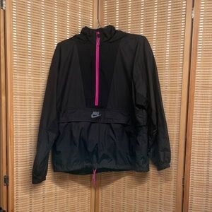 Nike Black and Pink Set (Windbreaker & Pantsuit)